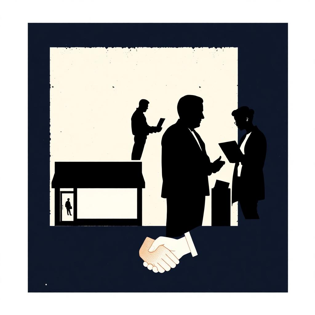 Small Businesses - branded editorial collage